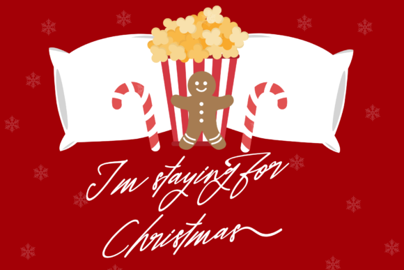 Christmas Life Font Poster 4