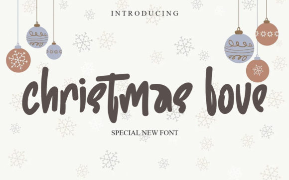 Christmas Love Font