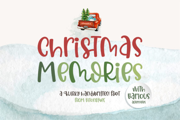 Christmas Memories Font