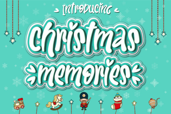 Christmas Memories Font Poster 1