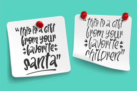 Christmas Memories Font Poster 4