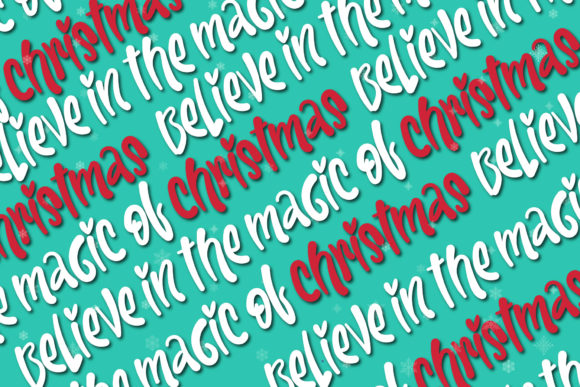 Christmas Memories Font Poster 8