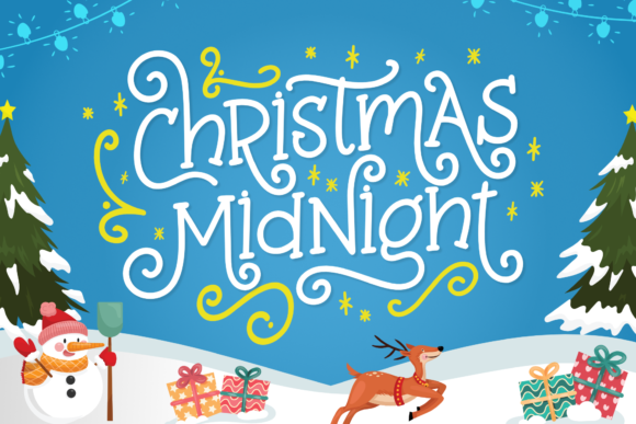 Christmas Midnight Font