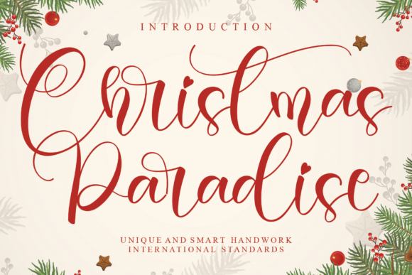 Christmas Paradise Font