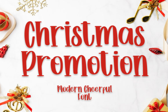 Christmas Promotion Font