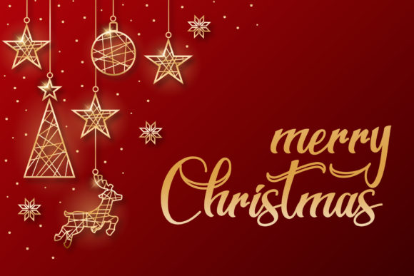 Christmas Queen Font Poster 5