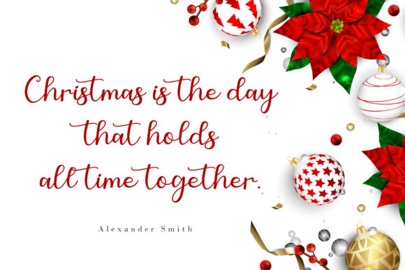 Christmas Saturday Font Poster 2