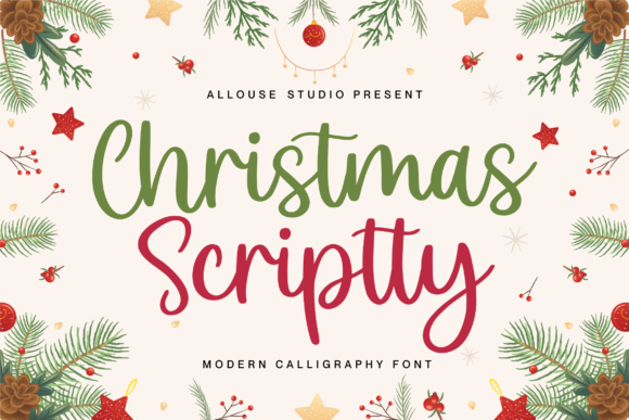 Christmas Scriptty Font