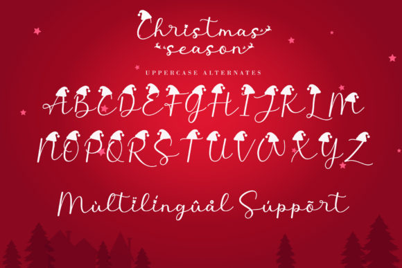 Christmas Season Font Poster 11