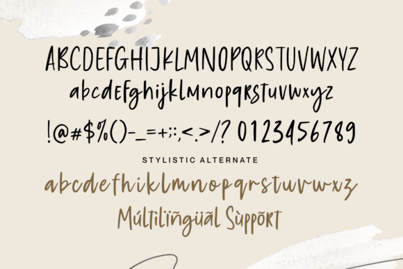 Chunky Hulrey Font Poster 11