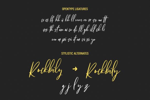 Citadels Signature Script Font Poster 9