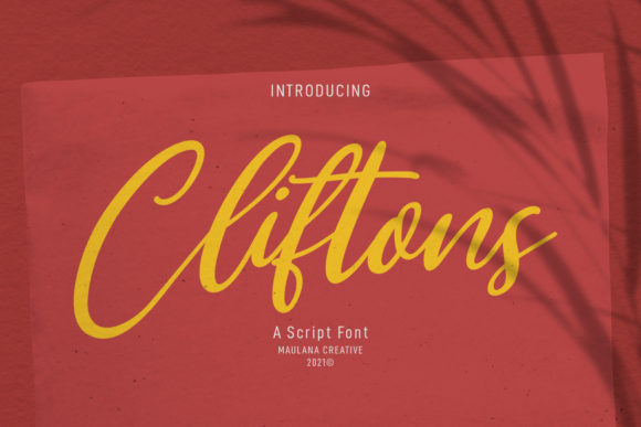 Clifttons Font