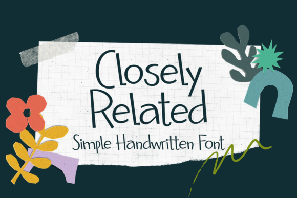 Closely Related Font Closely Related Font Poster 1