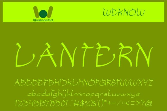 Cobra and Coconut Tree Font Poster 2