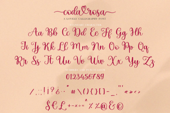 Coda Rosa Font Poster 11
