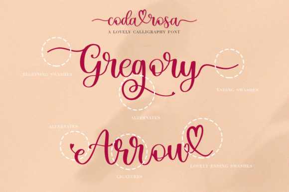 Coda Rosa Font Poster 10