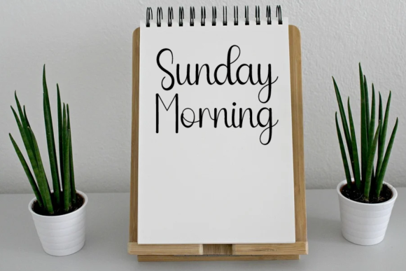 Coffee Font Poster 2