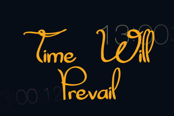 Coffee Birthday Font Poster 5
