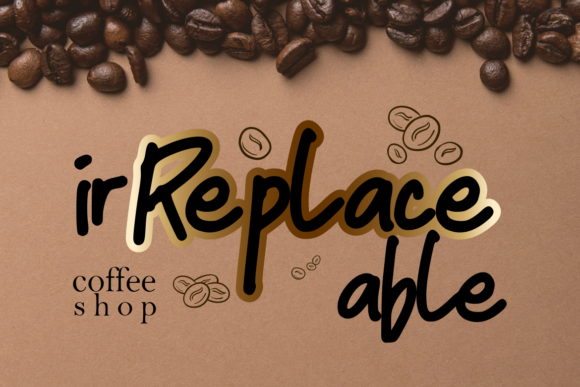 Coffee Break Font Poster 4