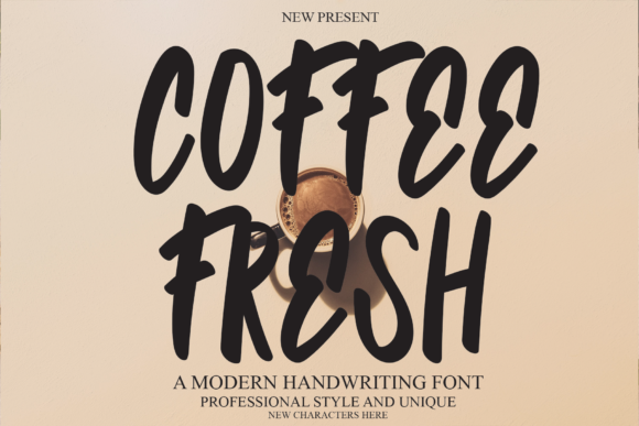 Coffee Fresh Font Poster 1