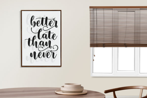 Coffee Home Font Poster 8