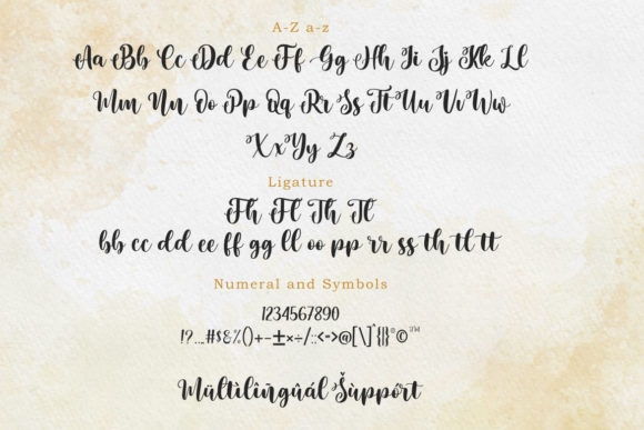 Coffee Home Font Poster 10