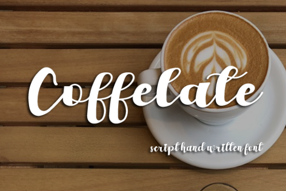 Coffelate Font Poster 1