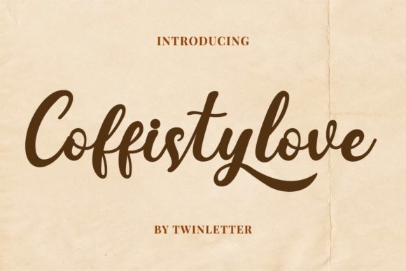 Coffistylove Font Poster 1