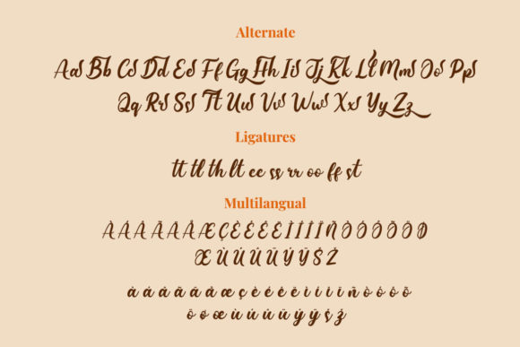 Coffistylove Font Poster 13