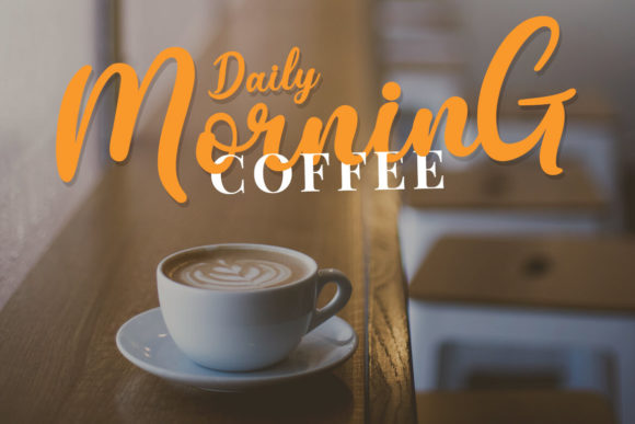 Coffistylove Font Poster 9