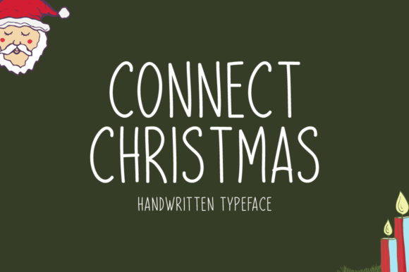 Connect Christmas Font Poster 1