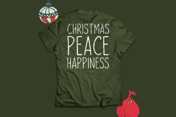 Connect Christmas Font Poster 3