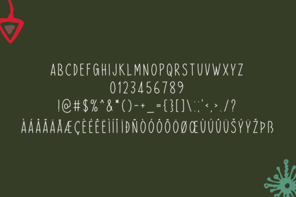 Connect Christmas Font Poster 5