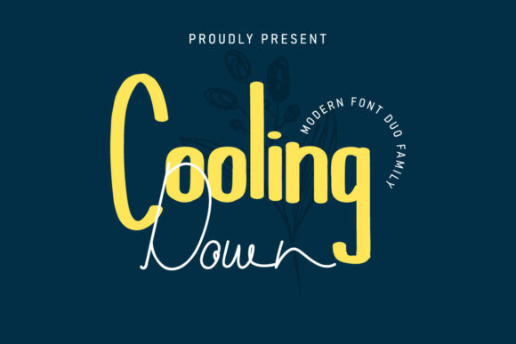 Cooling Down Font
