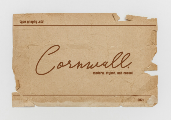 Cornwall Font