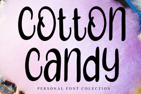 Cotton Candy Font Poster 1