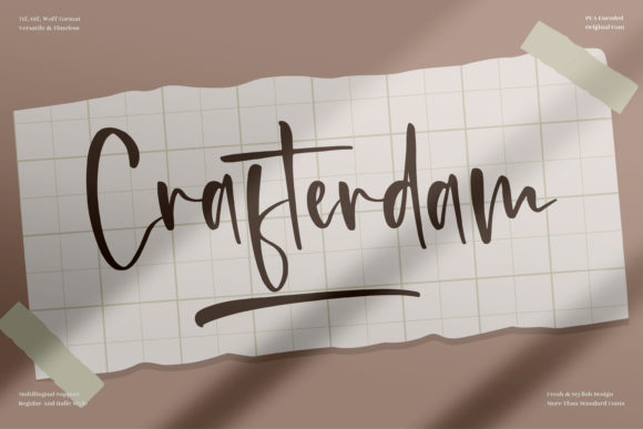 Crafterdam Font