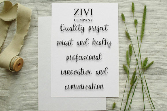 Crafting Vintage Font Poster 3