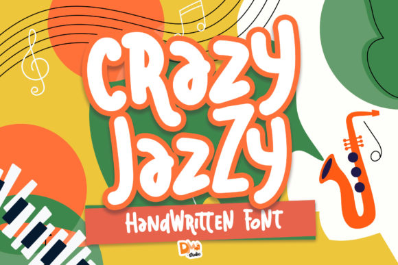 Crazy Jazzy Font Poster 1