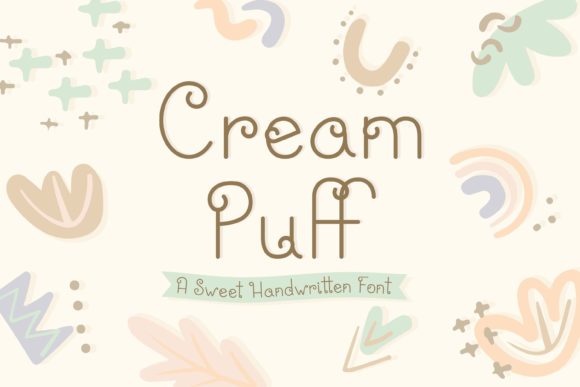 Cream Puff Font Poster 1