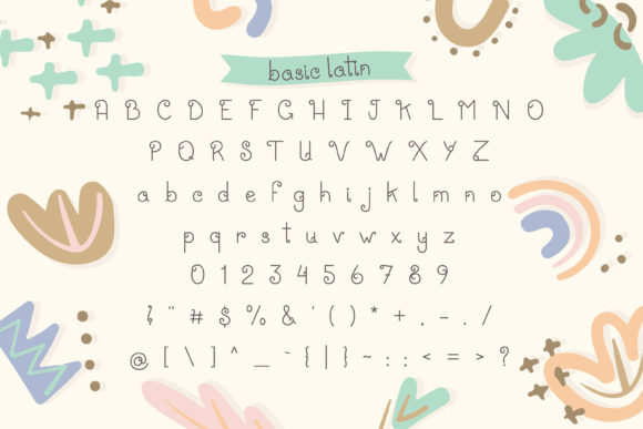 Cream Puff Font Poster 6
