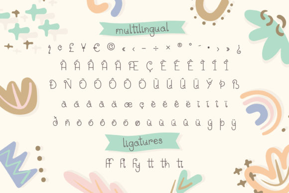 Cream Puff Font Poster 7