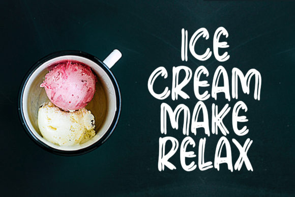 Creamy Font Poster 2