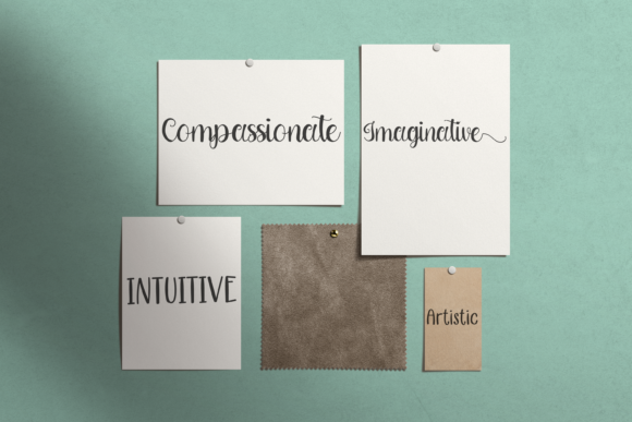Creative Pisces Duo Font Poster 6