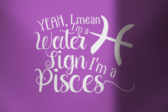 Creative Pisces Duo Font Poster 8