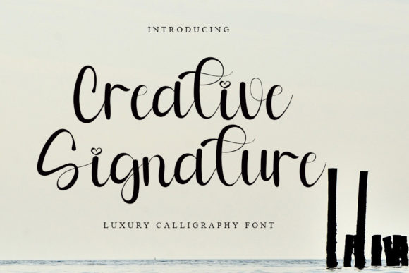 Creative Signature Font