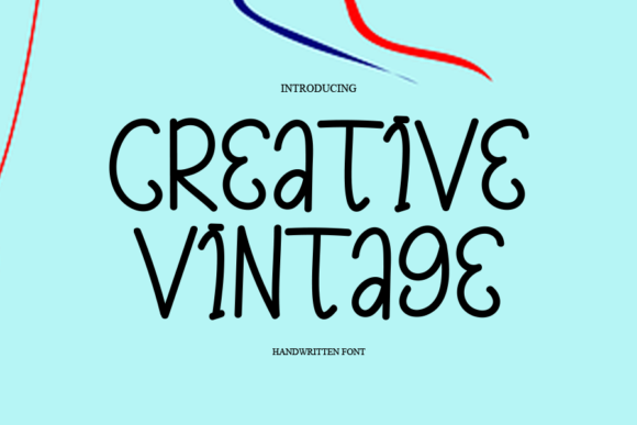 Creative Vintage Font