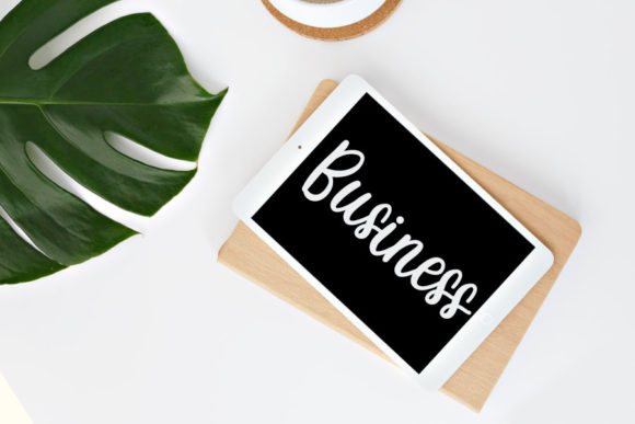 Creative Writer Font Poster 5