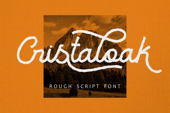 Cristaloak Font Poster 1