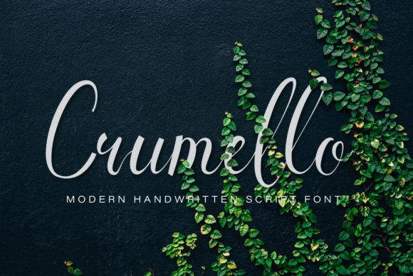 Crumello Font Poster 2